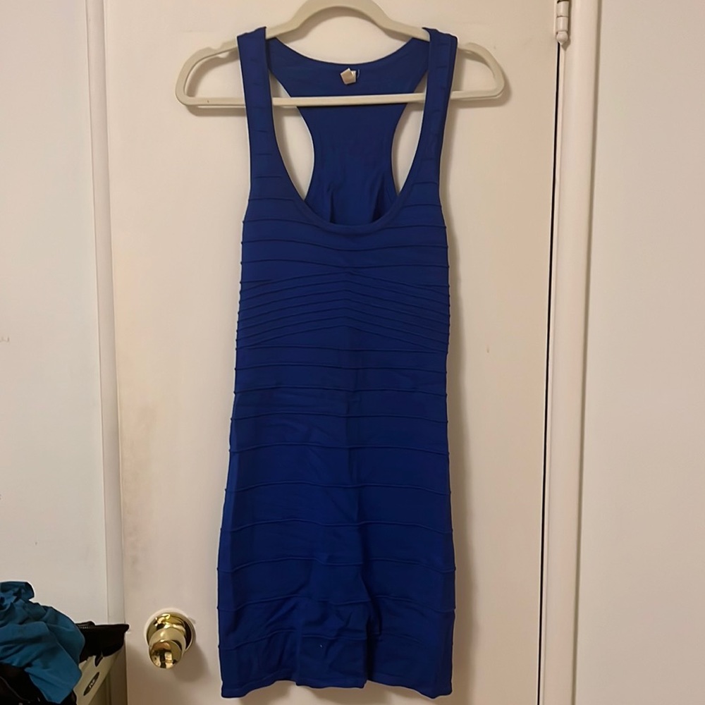 Boutique blue bodycon!